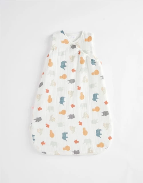 Noukie's Gigoteuses Gigoteuse Mi-saison En Mousseline De Coton Bio Jungle TOG 1-2 (70 Cm) 7 Noukie's Gigoteuses Gigoteuse Mi-saison En Mousseline De Coton Bio Jungle TOG 1-2 (70 Cm) – Image 5