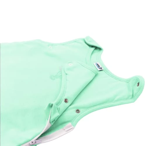 Premiers Moments Gigoteuses Gigoteuse Mi-saison Évolutive 3-6 Mois En Coton Bio Menthe 7 Premiers Moments Gigoteuses Gigoteuse Mi-saison Évolutive 3-6 Mois En Coton Bio Menthe – Image 5