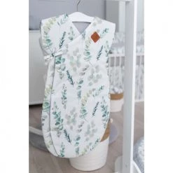 Sevira Kids Gigoteuses Gigoteuse Turbulette En 100% Coton, Eucalyptus 11 Sevira Kids Gigoteuses Gigoteuse Turbulette En 100% Coton, Eucalyptus -Couvertures bébé et enfant Soldes gigoteuse turbulette en 100 coton eucalyptus 3