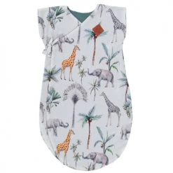 Sevira Kids Gigoteuses Gigoteuse Turbulette En 100% Coton - Safari