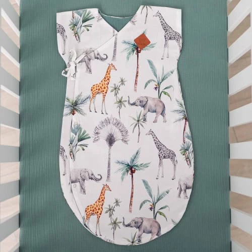 Sevira Kids Gigoteuses Gigoteuse Turbulette En 100% Coton - Safari 4 Sevira Kids Gigoteuses Gigoteuse Turbulette En 100% Coton - Safari – Image 2