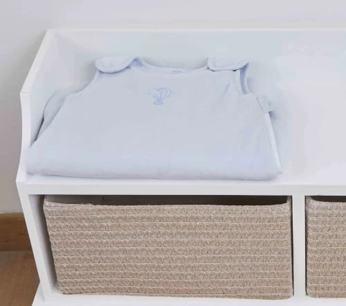 Premiers Moments Gigoteuses Gigoteuse Velours 0-3 Mois 100% Coton Bio Couleur Nuage 6 Premiers Moments Gigoteuses Gigoteuse Velours 0-3 Mois 100% Coton Bio Couleur Nuage – Image 4