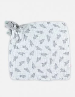 Noukie's Couvertures Bébé Et Enfant Ma Première Couverture Eléphant Gris (50 X 50 Cm) -Couvertures bébé et enfant Soldes ma premiere couverture elephant gris 50 x 50 cm 3