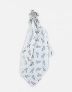 Noukie's Couvertures Bébé Et Enfant Ma Première Couverture Eléphant Gris (50 X 50 Cm) -Couvertures bébé et enfant Soldes ma premiere couverture elephant gris 50 x 50 cm 4