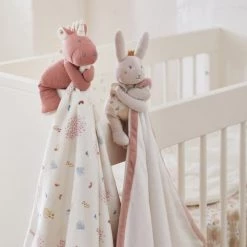 Noukie's Couvertures Bébé Et Enfant Ma Première Couverture Veloudoux Licorne Lina & Joy (50 X 50 Cm) -Couvertures bébé et enfant Soldes ma premiere couverture veloudoux licorne lina joy 50 x 50 cm 3