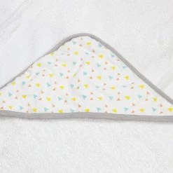 Kinousses Capes De Bain Bébé Et Peignoirs Enfant Maxi Set De Bain Bébé Blanc Éponge -Couvertures bébé et enfant Soldes maxi set de bain bebe blanc eponge 2