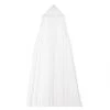 Wadiga Ciels De Lit Moustiquaire De Lit Polyester Blanc -Couvertures bébé et enfant Soldes moustiquaire de lit polyester blanc