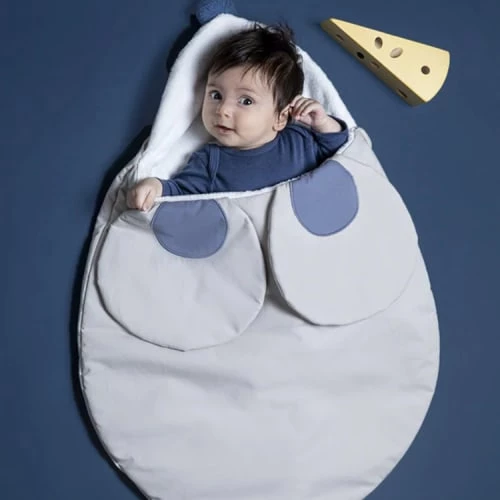 Baby Bites Gigoteuses Nid D'ange Chaud Souris Bleu (80 Cm) 6 Baby Bites Gigoteuses Nid D'ange Chaud Souris Bleu (80 Cm) – Image 4