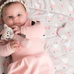 Sevira Kids Gigoteuses Nid D'ange En Coton Réversible Ballerine -Couvertures bébé et enfant Soldes nid d ange en coton reversible ballerine 4