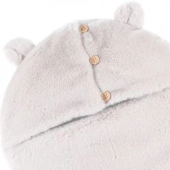 Noukie's Gigoteuses Nid D'ange En Fausse Fourrure Greige Mix & Match (61 Cm) -Couvertures bébé et enfant Soldes nid d ange en fausse fourrure greige mix match 61 cm 3