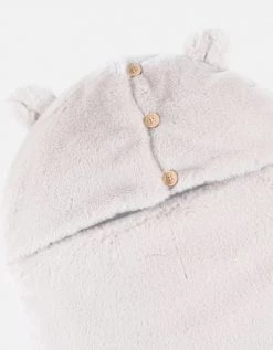 Noukie's Gigoteuses Nid D'ange En Fausse Fourrure Greige Mix & Match (61 Cm) -Couvertures bébé et enfant Soldes nid d ange en fausse fourrure greige mix match 61 cm 5