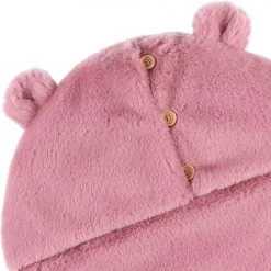 Noukie's Gigoteuses Nid D'ange En Fausse Fourrure Rose Mix & Match (61 Cm) -Couvertures bébé et enfant Soldes nid d ange en fausse fourrure rose mix match 61 cm 3