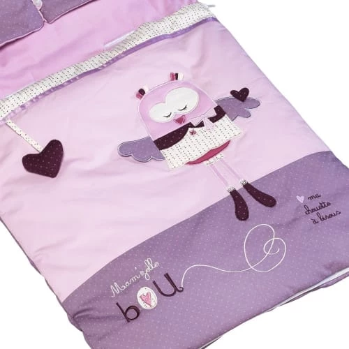 Sauthon Gigoteuses Nid D'ange Nomade Bébé 0-3 Mois En Coton Rose 4 Sauthon Gigoteuses Nid D'ange Nomade Bébé 0-3 Mois En Coton Rose – Image 2