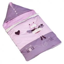 Sauthon Gigoteuses Nid D'ange Nomade Bébé 0-3 Mois En Coton Rose