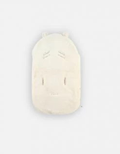 Noukie's Gigoteuses Nid D'ange Passe Sangle à Longs Poils Mix & Match Ivoire -Couvertures bébé et enfant Soldes nid d ange passe sangle a longs poils mix match ivoire 2