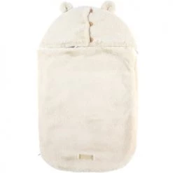 Noukie's Gigoteuses Nid D'ange Passe Sangle à Longs Poils Mix & Match Ivoire