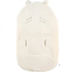 Noukie's Gigoteuses Nid D'ange Passe Sangle à Longs Poils Mix & Match Ivoire -Couvertures bébé et enfant Soldes nid d ange passe sangle a longs poils mix match ivoire 3