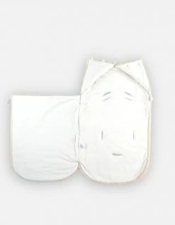 Noukie's Gigoteuses Nid D'ange Passe Sangle à Longs Poils Mix & Match Ivoire -Couvertures bébé et enfant Soldes nid d ange passe sangle a longs poils mix match ivoire 4