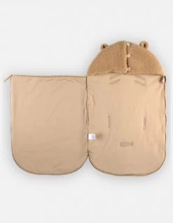 Noukie's Gigoteuses Nid D'ange Passe Sangle En Sherpa Mix & Match Camel -Couvertures bébé et enfant Soldes nid d ange passe sangle en sherpa mix match camel 5