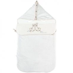 Noukie's Gigoteuses Nid D'ange Passe Sangle Sacha Lama Blanc (75 Cm)