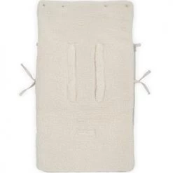 Couvertures bébé et enfant Soldes -Couvertures bébé et enfant Soldes nid d ange passe sangle teddy cream whitel 82 cm 1