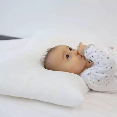 Kinousses Couvertures Bébé Et Enfant Oreiller Bébé Blanc Microfibre 4 Kinousses Couvertures Bébé Et Enfant Oreiller Bébé Blanc Microfibre – Image 2