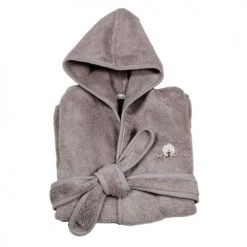 Eveil Et Nature Capes De Bain Bébé Et Peignoirs Enfant Peignoir 12/24 Mois Coton Bio Taupe