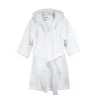 Blanc Cerise Capes De Bain Bébé Et Peignoirs Enfant Peignoir à Capuche Enfant En Coton BIO 10 Ans Blanc -Couvertures bébé et enfant Soldes peignoir a capuche enfant en coton bio 10 ans blanc 2