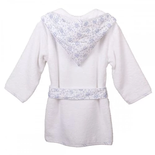 Laura Ashley Baby Capes De Bain Bébé Et Peignoirs Enfant Peignoir Capuche 2-4 Ans Alphabet Bleu Ciel 4 Laura Ashley Baby Capes De Bain Bébé Et Peignoirs Enfant Peignoir Capuche 2-4 Ans Alphabet Bleu Ciel – Image 2