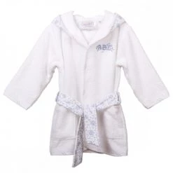 Laura Ashley Baby Capes De Bain Bébé Et Peignoirs Enfant Peignoir Capuche 2 Ans Alphabet Bleu Ciel