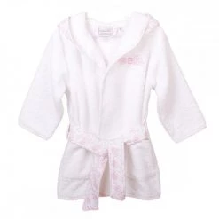Laura Ashley Baby Capes De Bain Bébé Et Peignoirs Enfant Peignoir Capuche 2 Ans Alphabet Rose