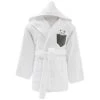 Sensei Maison Capes De Bain Bébé Et Peignoirs Enfant Peignoir De Bain Enfant Blanc 04 Ans -Couvertures bébé et enfant Soldes peignoir de bain enfant blanc 04 ans