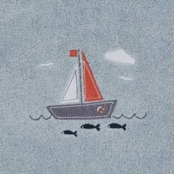 Sensei Maison Capes De Bain Bébé Et Peignoirs Enfant Peignoir De Bain Enfant Bleu Arctic 6 Ans -Couvertures bébé et enfant Soldes peignoir de bain enfant bleu arctic 6 ans 2