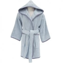 Sensei Maison Capes De Bain Bébé Et Peignoirs Enfant Peignoir De Bain Enfant Bleu Arctic 6 Ans