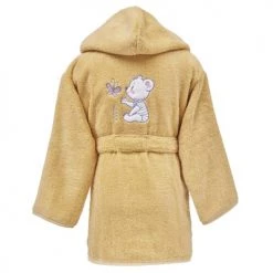 Sensei Maison Capes De Bain Bébé Et Peignoirs Enfant Peignoir De Bain Enfant Miel 2 Ans