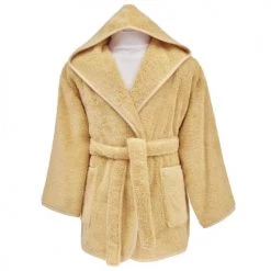 Sensei Maison Capes De Bain Bébé Et Peignoirs Enfant Peignoir De Bain Enfant Miel 6 Ans
