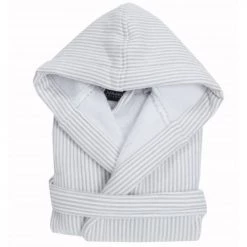 Sensei Maison Capes De Bain Bébé Et Peignoirs Enfant Peignoir De Bain Enfant Rayé Une Face éponge Mastic 06 Ans -Couvertures bébé et enfant Soldes peignoir de bain enfant raye une face eponge mastic 06 ans 3