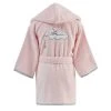 Sensei Maison Capes De Bain Bébé Et Peignoirs Enfant Peignoir De Bain Enfant Rose 02 Ans