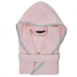 Sensei Maison Capes De Bain Bébé Et Peignoirs Enfant Peignoir De Bain Enfant Rose 04 Ans -Couvertures bébé et enfant Soldes peignoir de bain enfant rose 04 ans 2
