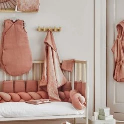 Sevira Kids Capes De Bain Bébé Et Peignoirs Enfant Peignoir De Bain Soft Bambou Marsala (0-2 Ans) -Couvertures bébé et enfant Soldes peignoir de bain soft bambou marsala 0 2 ans 1