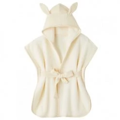 Sevira Kids Capes De Bain Bébé Et Peignoirs Enfant Peignoir De Bain Soft Bambou Mousse De Lait (0-2 Ans)