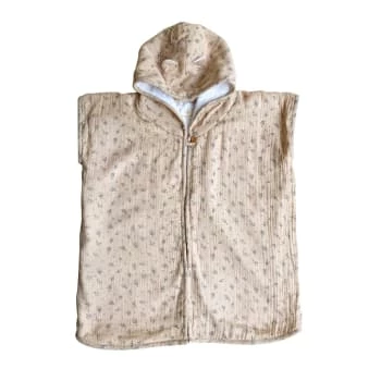 Gabrielle Paris Capes De Bain Bébé Et Peignoirs Enfant Peignoir En Gaze De Coton Biologique à Motifs Vert 8 Gabrielle Paris Capes De Bain Bébé Et Peignoirs Enfant Peignoir En Gaze De Coton Biologique à Motifs Vert – Image 6