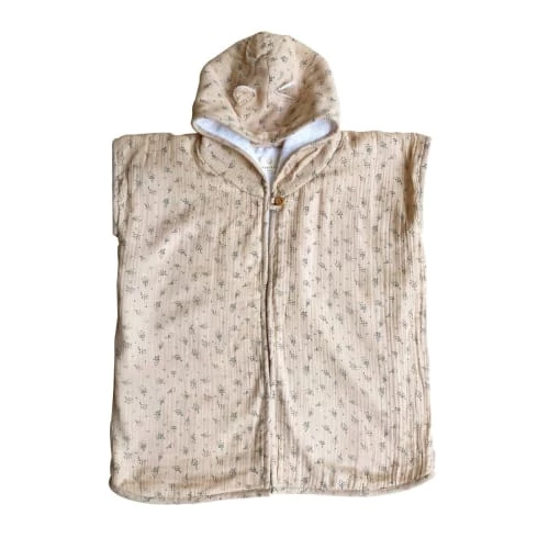 Gabrielle Paris Capes De Bain Bébé Et Peignoirs Enfant Peignoir En Gaze De Coton Biologique à Motifs Beige 3 Gabrielle Paris Capes De Bain Bébé Et Peignoirs Enfant Peignoir En Gaze De Coton Biologique à Motifs Beige