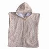 Gabrielle Paris Capes De Bain Bébé Et Peignoirs Enfant Peignoir En Gaze De Coton Biologique à Motifs Rose -Couvertures bébé et enfant Soldes peignoir en gaze de coton biologique a motifs rose