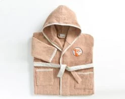 Becquet Capes De Bain Bébé Et Peignoirs Enfant Peignoir Enfant Beige 8 Ans En Coton