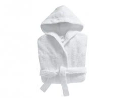 Becquet Capes De Bain Bébé Et Peignoirs Enfant Peignoir Enfant Blanc 2 Ans En Coton