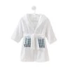 Cocoeko Capes De Bain Bébé Et Peignoirs Enfant Peignoir Enfant Blanc & Imprimé Vichy (4-6ans) 1 Cocoeko Capes De Bain Bébé Et Peignoirs Enfant Peignoir Enfant Blanc & Imprimé Vichy (4-6ans) -Couvertures bébé et enfant Soldes peignoir enfant blanc imprime vichy 4 6ans