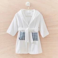 Cocoeko Capes De Bain Bébé Et Peignoirs Enfant Peignoir Enfant Blanc & Imprimé Vichy (4-6ans) 11 Cocoeko Capes De Bain Bébé Et Peignoirs Enfant Peignoir Enfant Blanc & Imprimé Vichy (4-6ans) -Couvertures bébé et enfant Soldes peignoir enfant blanc imprime vichy 4 6ans 3