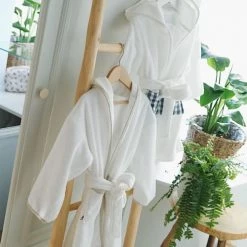 Cocoeko Capes De Bain Bébé Et Peignoirs Enfant Peignoir Enfant Blanc & Lin (2-3 Ans) 10 Cocoeko Capes De Bain Bébé Et Peignoirs Enfant Peignoir Enfant Blanc & Lin (2-3 Ans) -Couvertures bébé et enfant Soldes peignoir enfant blanc lin 2 3 ans 2