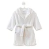 Cocoeko Capes De Bain Bébé Et Peignoirs Enfant Peignoir Enfant Blanc & Lin (4-6ans) -Couvertures bébé et enfant Soldes peignoir enfant blanc lin 4 6ans